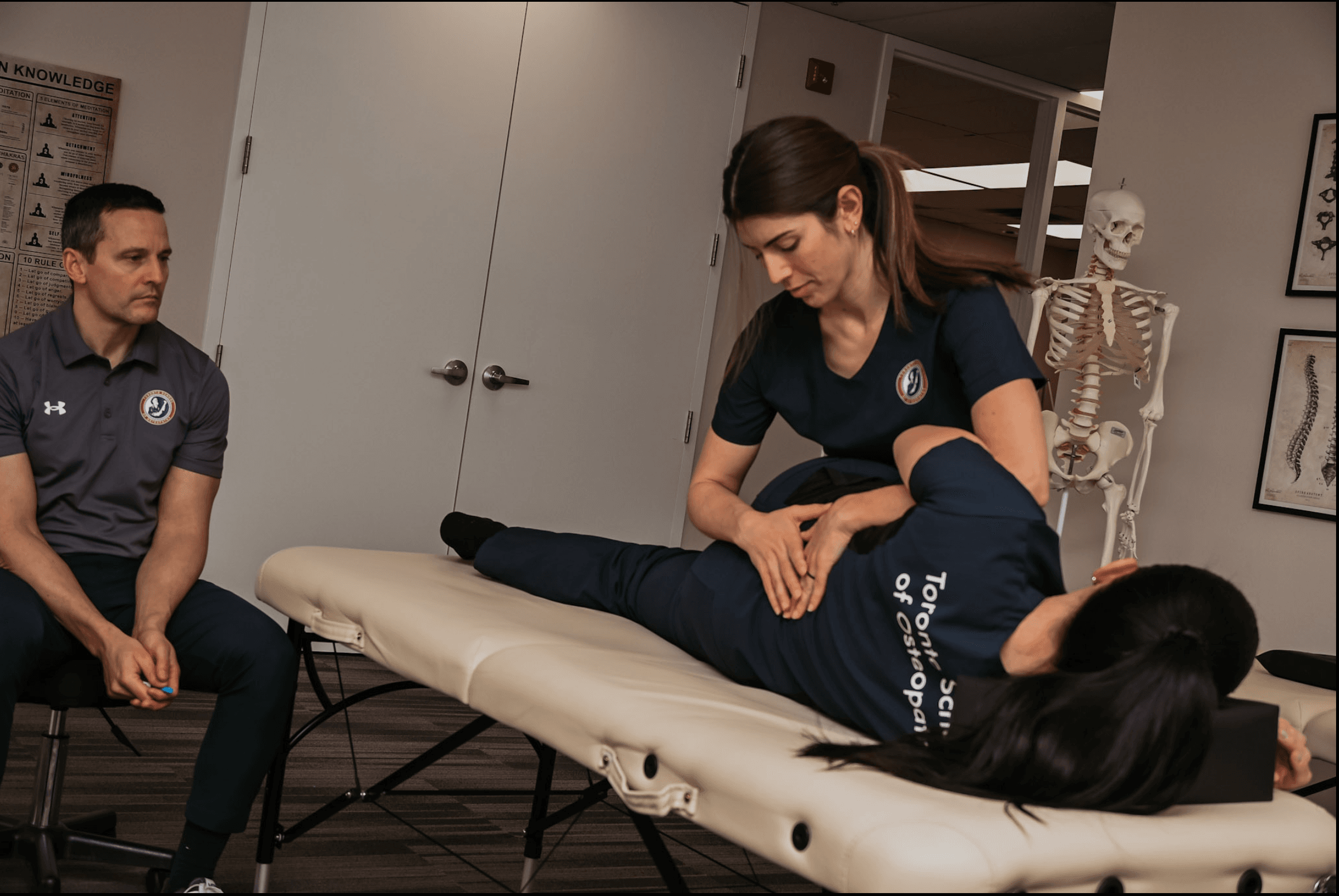 Supervised practice session